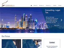 Tablet Screenshot of germela.com